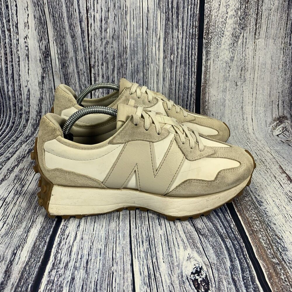 New Balance 327 Oatmeal White WS327ASL Gum Sneakers Women’s 7